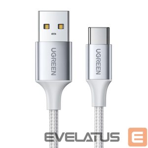 Kabelis Ugreen  Ugreen US288 60131 USB-A / USB-C QC 3.0 3A 1m cable - white White