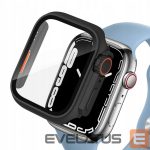 Nugarėlės dėklai Tech-Protect  Tech-Protect Defense360 Case for Apple Watch 4 / 5 / 6 / SE (44mm) - Black-Orange 