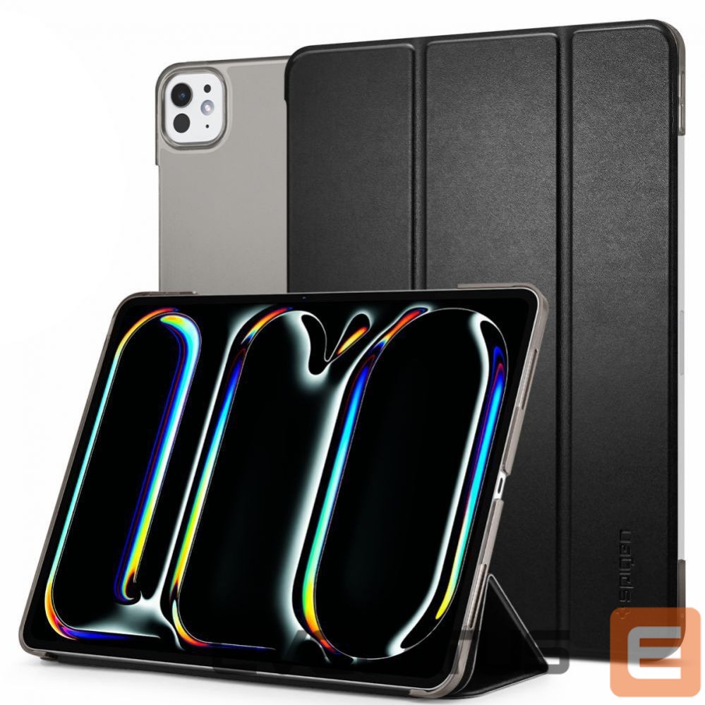 Nugarėlės dėklai Spigen Spigen Smart Fold iPad Pro 13" 2024 Case - Black