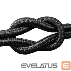 Kabelis Dudao  Dudao L3CC USB-C - USB-C 60W 2m Braided Cable - Black 