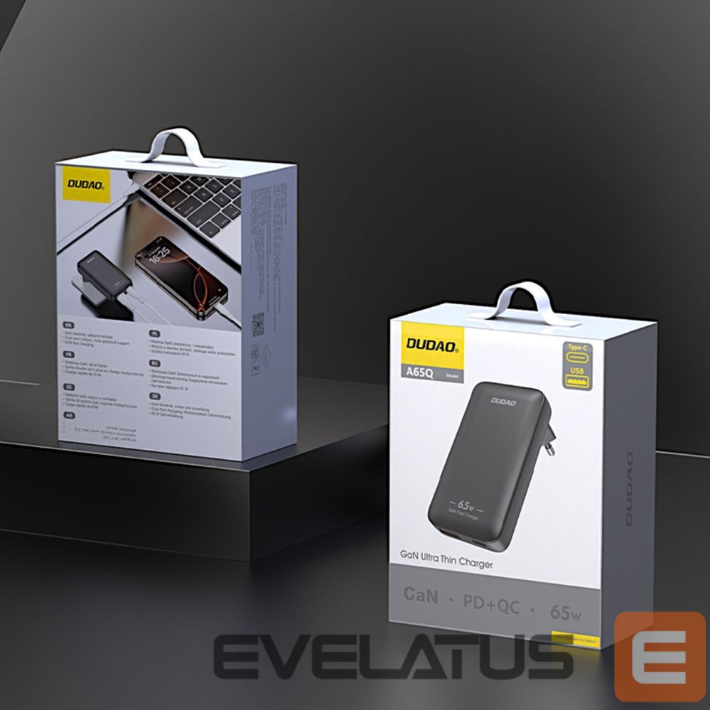 Adapteriai Dudao Black