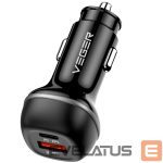Automobilių priedai Veger  Car charger VEGER USB A + USB C QC PD 51W CC62-1A1C black 