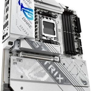 Intel procesoriaus pagrindinė plokštė Asus  ROG STRIX X870-A GAMING WIFI | Processor family AMD | Processor socket AM5 | DDR5 | Supported hard disk drive interfaces SATA, M.2 | Number of SATA connectors 2 