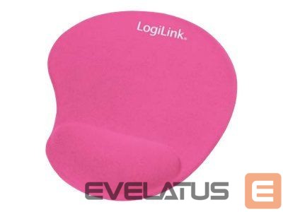 Kompiuterio pelė Logilink ID0027P Mouse Pad, Silcon Wrist, Pink |