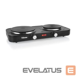 Elektrinė orkaitė Tristar  Table Hob | KP-6152 | Number of burners/cooking zones 2 | Black | Electric 