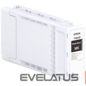 Eksploatacinės medžiagos spausdintuvams EPSON  Singlepack UltraChrome Pro 6 Matte Black T48U80N (350ml) |  C13T48U80N |  T48U8 - matte black - original - ink cartridge |  UltraChrome Pro6 | Matte black 