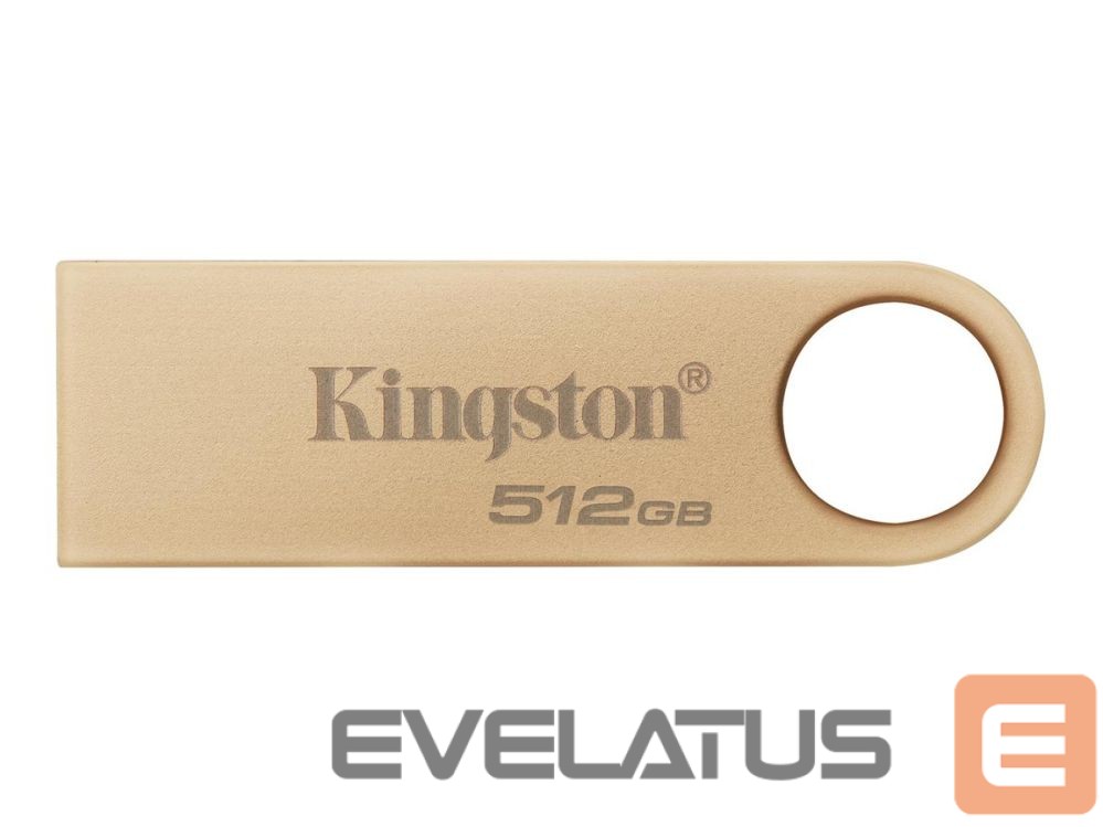 USB atmintinė Kingston USB flash drive | DataTraveler SE9 G3 | 512 GB | USB 3.2 Gen 1 | Gold