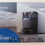 Dulkių siurblys Ecovacs  SALE OUT.  DEEBOT T50 MAX PRO OMNI Vacuum cleaner, Robot, Wet&Dry, 18500Pa, TruEdge 2.0, ZeroTangle 2.0, YIKO GPT, Black + Auto-empty |  Robotic Vacuum Cleaner | DEEBOT T50 MAX PRO OMNI | Wet&Dry | Dust capacity 0.35 L | 18500 Pa | Black | DEMO 