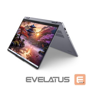Nešiojamas kompiuteris Lenovo  IdeaPad 5 2-in-1 16AKP10 | Luna Grey | 16 " | IPS | Touchscreen | WUXGA | 1920 x 1200 pixels | Glossy | AMD Ryzen AI 7 | 350 | 16 GB | Soldered LPDDR5x | Solid-state drive capacity 512 GB | AMD Radeon 860M Graphics | Windows 11 Home | 802.11ax | Bluetooth version 5.3 | Keyboard language English | Keyboard backlit | Warranty 24 month(s) | Battery warranty 12 month(s) 