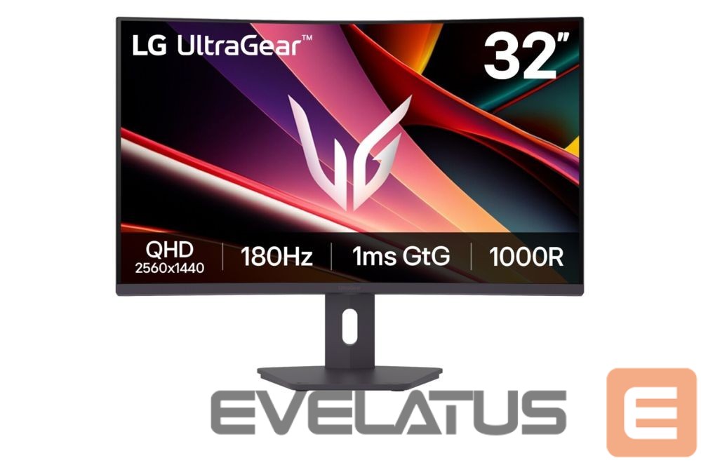 Monitoriai LG 32G600A-B | 31.5 " | VA | QHD | 16:9 | 180 Hz | 1 ms | 2560 x 1440 pixels | 250 cd/m² | HDMI ports quantity 2