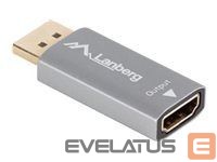 Įkroviklis Lanberg  Displayport (M)->HDMI(F) Adapter 8K, Silver 