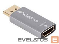 Įkroviklis Lanberg  Displayport (M)->HDMI(F) Adapter 4K, Silver 