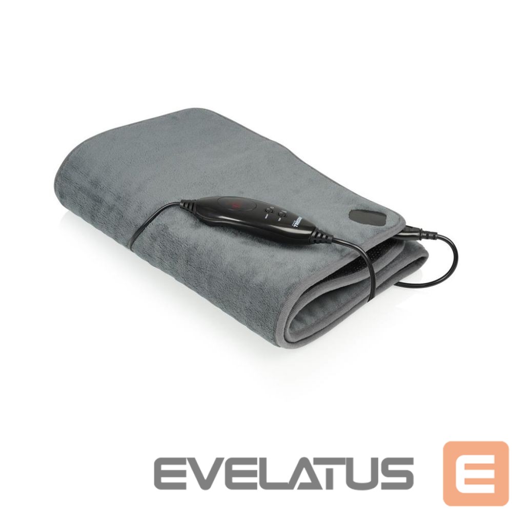 Kiti smulkūs buitiniai prietaisai Tristar Electrical chair blanket, 110 x 40 cm | BW-4772 | Number of heating levels 6 | Number of persons 1 | Washable | Remote control | Fleece | 100 W | Grey