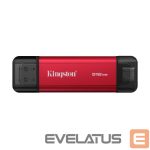 Kietasis diskas SDD Kingston  Dual Portable Solid-State Drive, USB Type-A and Type-C | 512 GB | Solid-state drive interface USB 3.2 Gen 2 | Read speed 1050 MB/s | Write speed 950 MB/s 
