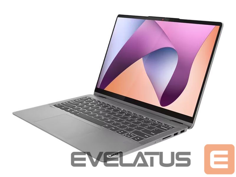 Nešiojamas kompiuteris Lenovo IdeaPad Flex 5 14ABR8 | Arctic Grey | 14 " | IPS | Touchscreen | WUXGA | 1920 x 1200 pixels | Glossy | AMD Ryzen 5 | 5625U | 8 GB | Soldered LPDDR4x | Solid-state drive capacity 512 GB | AMD Radeon Graphics | Windows 11 Home | 802.11ax | Bluetooth version 5.3 | Keyboard language English | Warranty 24 month(s) | Battery warranty 12 month(s)