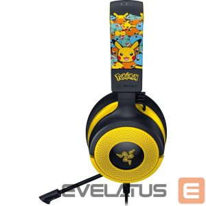 Belaidės ausinės Razer  | Headset | Kraken V4 X | Wired | Over-Ear | Microphone | Pokémon Edition 