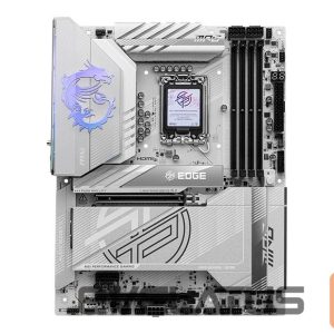Intel procesoriaus pagrindinė plokštė MSI  MPG Z890 EDGE TI WIFI | Processor family Intel | Processor socket LGA1851 | Supported hard disk drive interfaces SATA, M.2 | Number of SATA connectors 4 