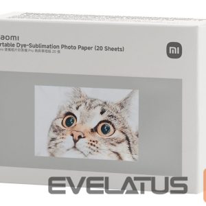Biuro įrankiai Xiaomi  Portable Dye-Sublimation Photo Paper (20 Sheets) | 