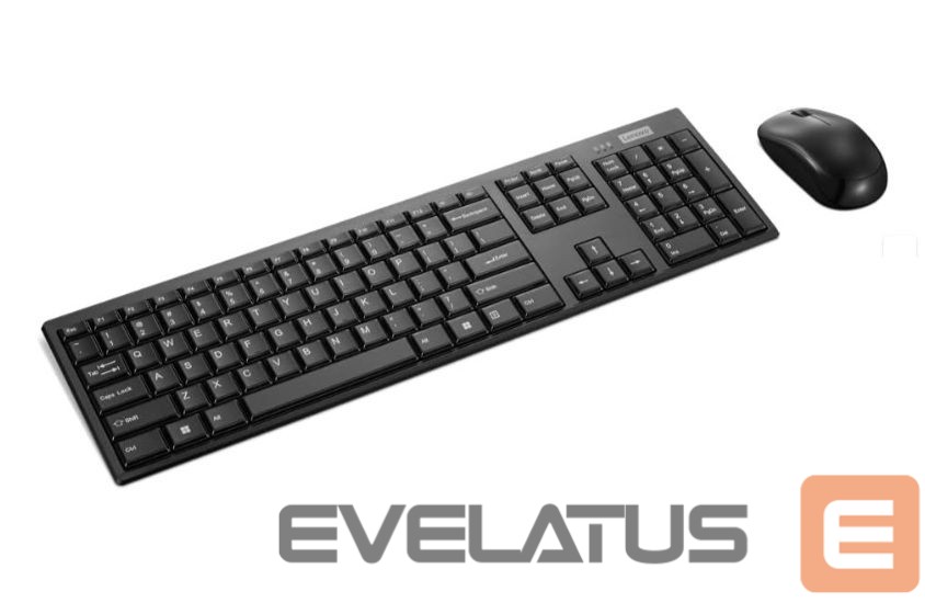Kompiuterio klaviatūra Lenovo Accessories 100 Wireless Combo Keyboard and Mouse US Euro103P | GX31Q28916 | Keyboard and Mouse | Wireless | EN | Wireless connection