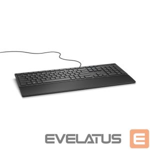 Kompiuterio klaviatūra Dell  KB216 | Multimedia | Wired | US/LT | Black | Numeric keypad 