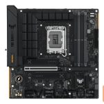 Intel procesoriaus pagrindinė plokštė Asus  TUF GAMING B760M-PLUS WIFI II | Processor family Intel B760 | Processor socket 1 x LGA1700 Socket | 4 DIMM slots - DDR5, non-ECC, on-die ECC, unbuffered | Supported hard disk drive interfaces SATA-600 (RAID), 3 x M.2 | Number of SATA connectors 4 