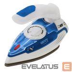 Lygintuvai Camry  CR 5040 | Steam travel iron | 1600 W | Water tank capacity 80 ml | Continuous steam 10 g/min | Steam boost performance 50 g/min | Blue/White 