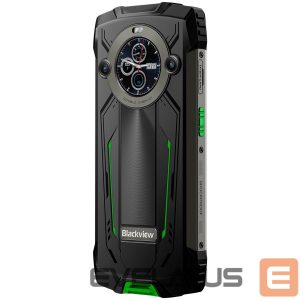 Išmanusis telefonas Blackview  Rugged BV8200 LTE 6.5-inch FHD+IPS 1080x2400 120Hz Corning 3th + 1.3-inch 360x360 12+256GB MT8781 Octa-core 2.2GHz 8800mAh NO Charger CAM Front 32MP Rear 50+13MP IP68/IP69K/MIL-STD-810H NFC Fingerprint Green