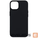 Nugarėlės dėklai Evelatus Apple iPhone 14 6.1 Nano Silicone Case Soft Touch TPU Black