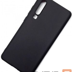Nugarėlės dėklai Evelatus Huawei P30 Nano Silicone Case Soft Touch TPU Black