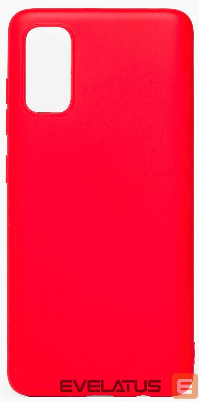 Nugarėlės dėklai Evelatus Samsung Galaxy S20 Nano Silicone Case Soft Touch TPU Red