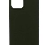 Nugarėlės dėklai Evelatus Apple iPhone 12 Pro Premium Magsafe Soft Touch Silicone Case Dark Green