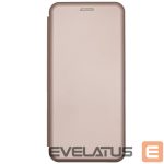 Knygos tipo dėklas dėklai Evelatus Samsung Galaxy S21 Ultra Book Case Rose Gold