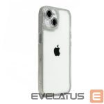 Nugarėlės dėklai iLike Apple iPhone 15 Pro STARS LENS ACRYLIC COVER White
