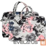 Nešiojamojo kompiuterio krepšys iLike Universal WONDER BRIEFCASE LAPTOP 13-14 INCHES PEONIES 