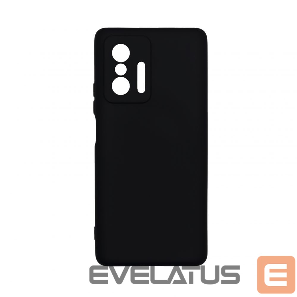 Nugarėlės dėklai Evelatus Xiaomi Xiaomi 11T/11T Pro Nano Silicone Case Soft Touch TPU Black