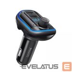 FM moduliatorius yesido  Y44 MP3 Player Bluetooths Cigarette Lighter Auto Charge Universal U Disk 2 Usb Car Charger Black