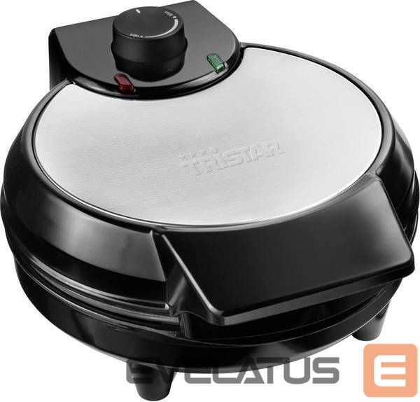 Skrudintuvas Tristar Waffle maker WF-1160 Black, 700 W, Heart, Number of waffles 5