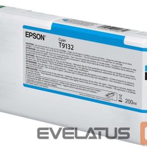 Eksploatacinės medžiagos spausdintuvams EPSON  T9132 Cartridge, Cyan 