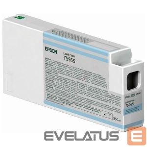 Eksploatacinės medžiagos spausdintuvams EPSON  UltraChrome HDR T596500 Ink Cartridge, Light Cyan, 350 ml 
