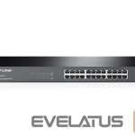 Serveris – kiti priedai TP-Link  24-Port Gigabit Rackmount Switch TL-SG1024 10/100/1000 Mbps (RJ-45), Unmanaged, Rackmountable, Ethernet LAN (RJ-45) ports 24 