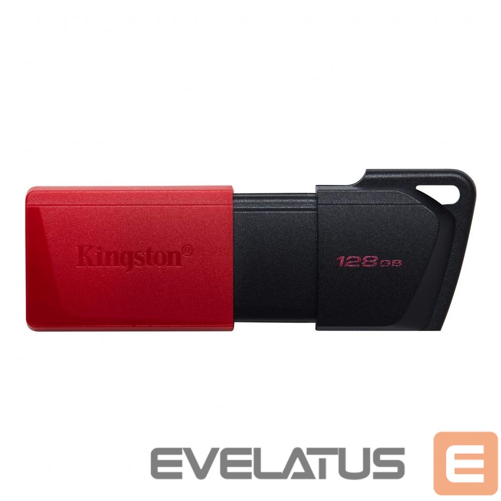 USB atmintinė Kingston USB Flash Drive DataTraveler Exodia 128 GB, USB 3.2 Gen 1, Black/Red