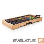 Stalo grotelės Tristar  Bamboo Grill XL TG2514B Table, 2200 W, Black 