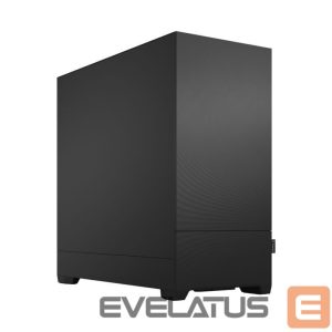 Kompiuterio dėžė Fractal Design  Pop Silent Black Solid, ATX, mATX, Mini ITX, Power supply included No 