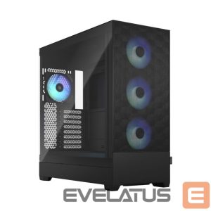 Kompiuterio dėžė Fractal Design  Pop XL Air RGB Black TG Clear Tint, E-ATX up to 280 mm, ATX , mATX, Mini ITX, Power supply included No 