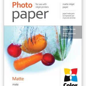 Biuro įrankiai ColorWay  Matte Photo Paper, 100 sheets, 10x15, 190 g/m² 
