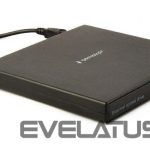 Serveris – kiti priedai Gembird  External USB DVD drive  	DVD-USB-04 Interface USB 2.0, DVD, CD read speed 24 x, CD write speed 24 x 