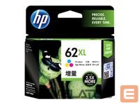 Eksploatacinės medžiagos spausdintuvams HP  HP 62XL Tri-color Ink Cartridge 