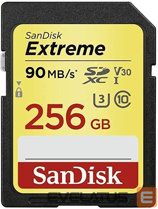 Kitas kompiuterio priedas SANDISK BY WESTERN DIGITAL MEMORY SDXC 256GB UHS-1/SDSDXVV-256G-GNCIN SANDISK
