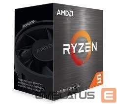 Procesorius AMD  CPU||Desktop|Ryzen 5|5600X|Vermeer|3700 MHz|Cores 6|32MB|Socket SAM4|65 Watts|BOX|100-100000065BOX 