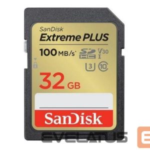 Kitas kompiuterio priedas SANDISK BY WESTERN DIGITAL  MEMORY SDHC 32GB UHS-I/SDSDXWT-032G-GNCIN SANDISK 